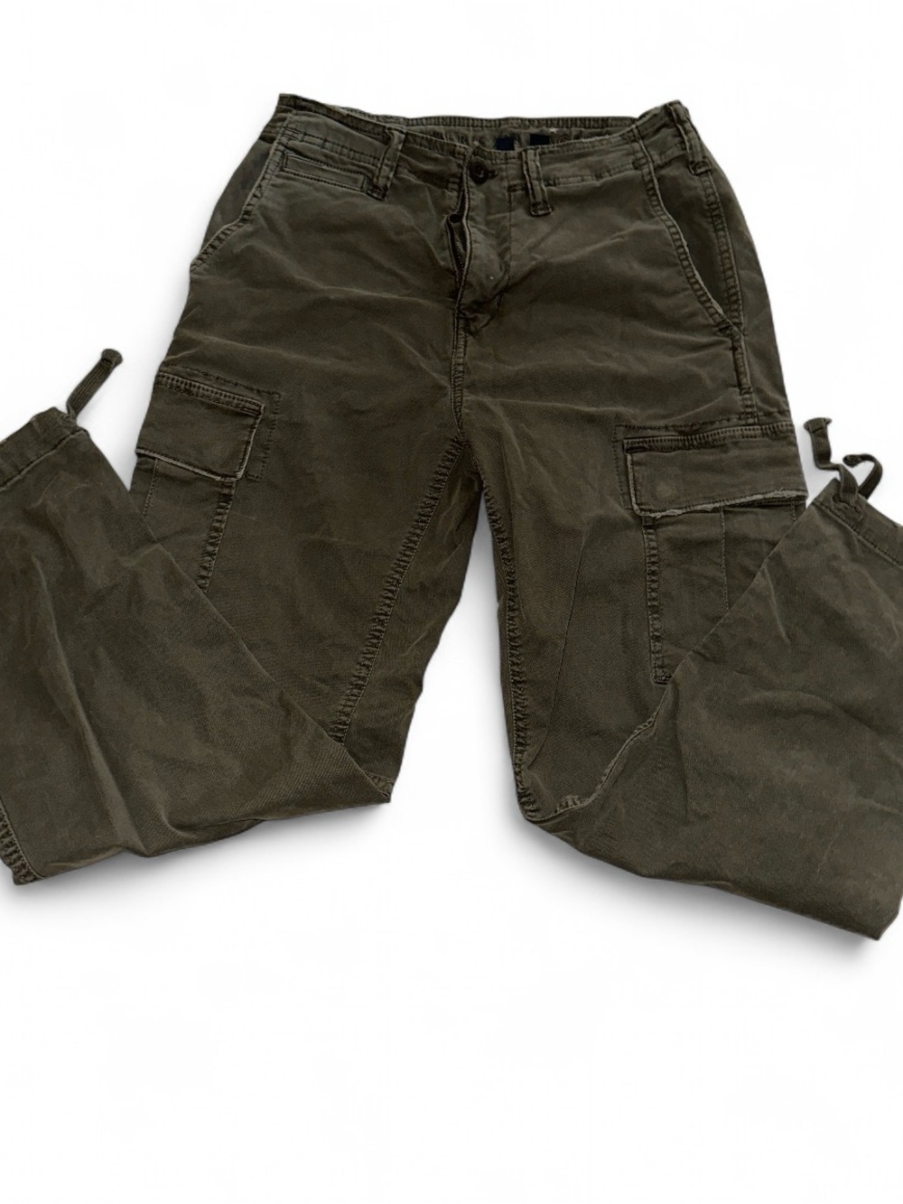 American Eagle Outfitters Men's Cargo Pants in Olive